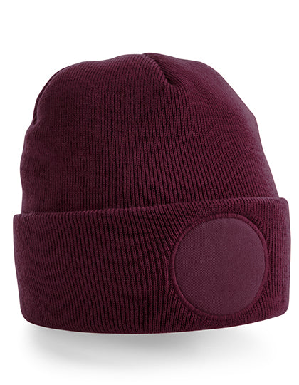 Circular Patch Beanie